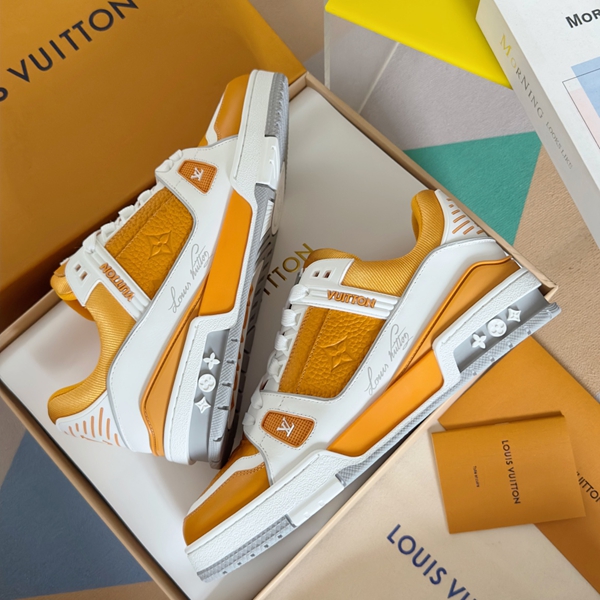 ルイヴィトン靴素材ディテール